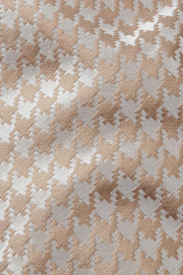 Richard James Tie – Gold Dogtooth