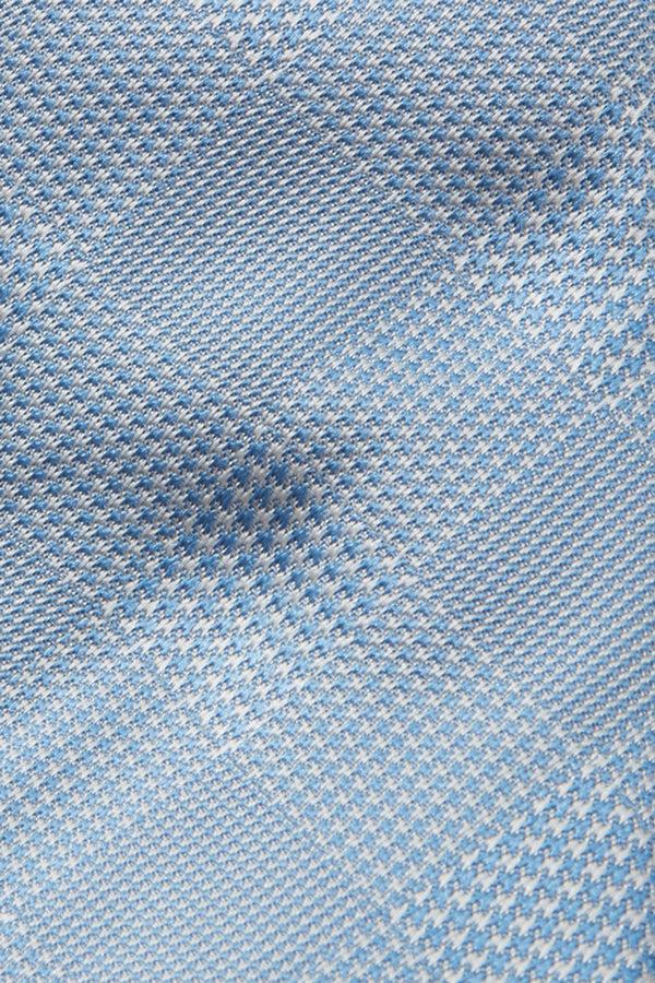 Richard James Tie – Sky Blue Prince Of Wales Check