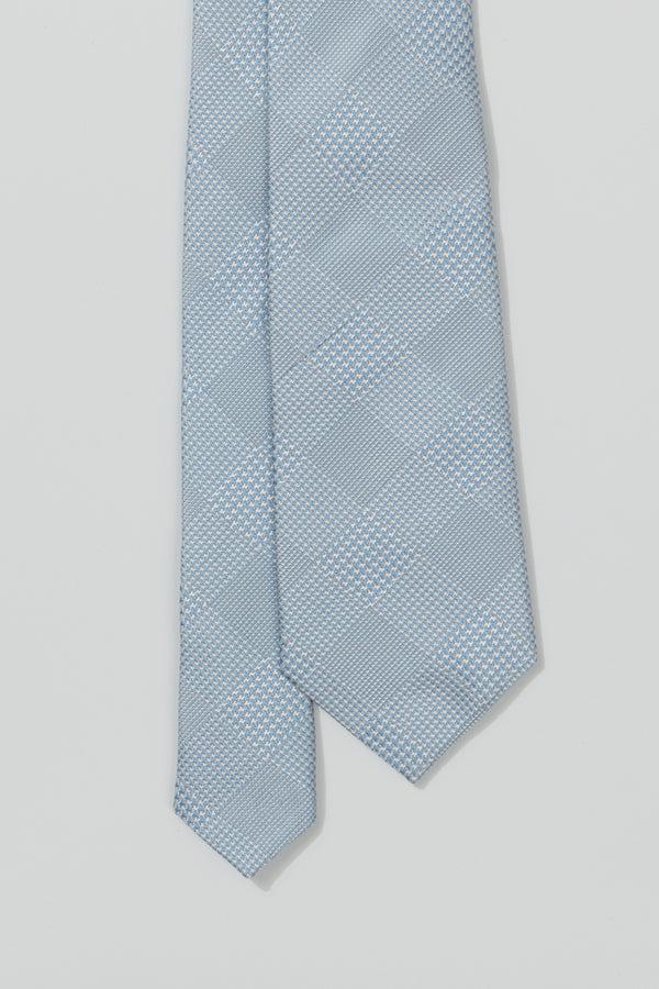 richard james Tie – Sky Blue Prince Of Wales Check