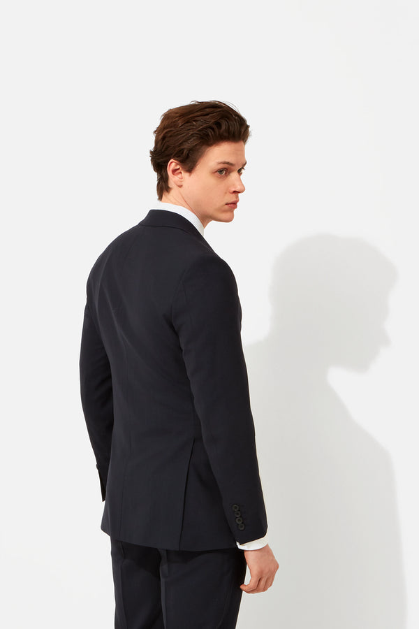 Richard James Travel Jacket - Navy Voyager Wool