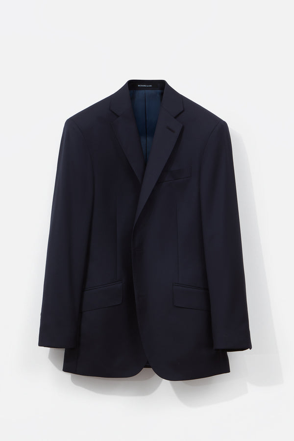 Richard James Travel Jacket - Navy Voyager Wool