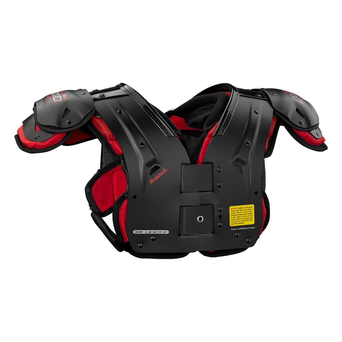 Riddell Custom Power CPK QB/WR Custom Power CPK Varsity Shoulder Pads Open Catalogue