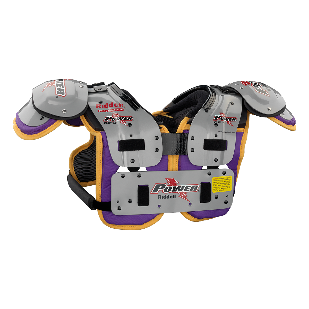 Riddell Custom Power Extreme CPX10iBP Custom Power CPX Varsity Shoulder Pads Open Catalogue