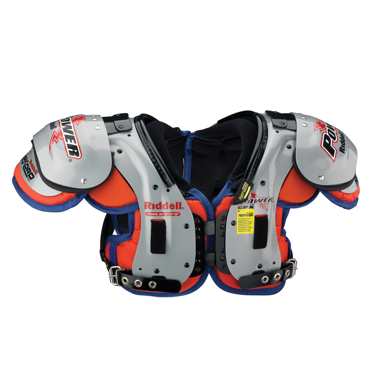 riddell Custom Power Extreme CPX30I Custom Power CPX Varsity Shoulder Pads Open Catalogue