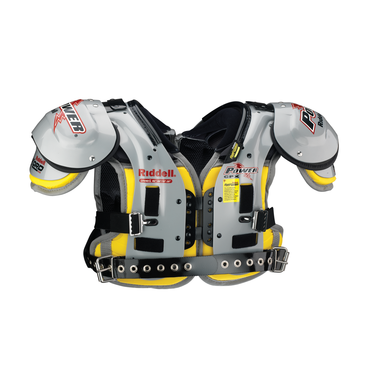 riddell Custom Power Extreme CPX90I Custom Power CPX Varsity Shoulder Pads Open Catalogue