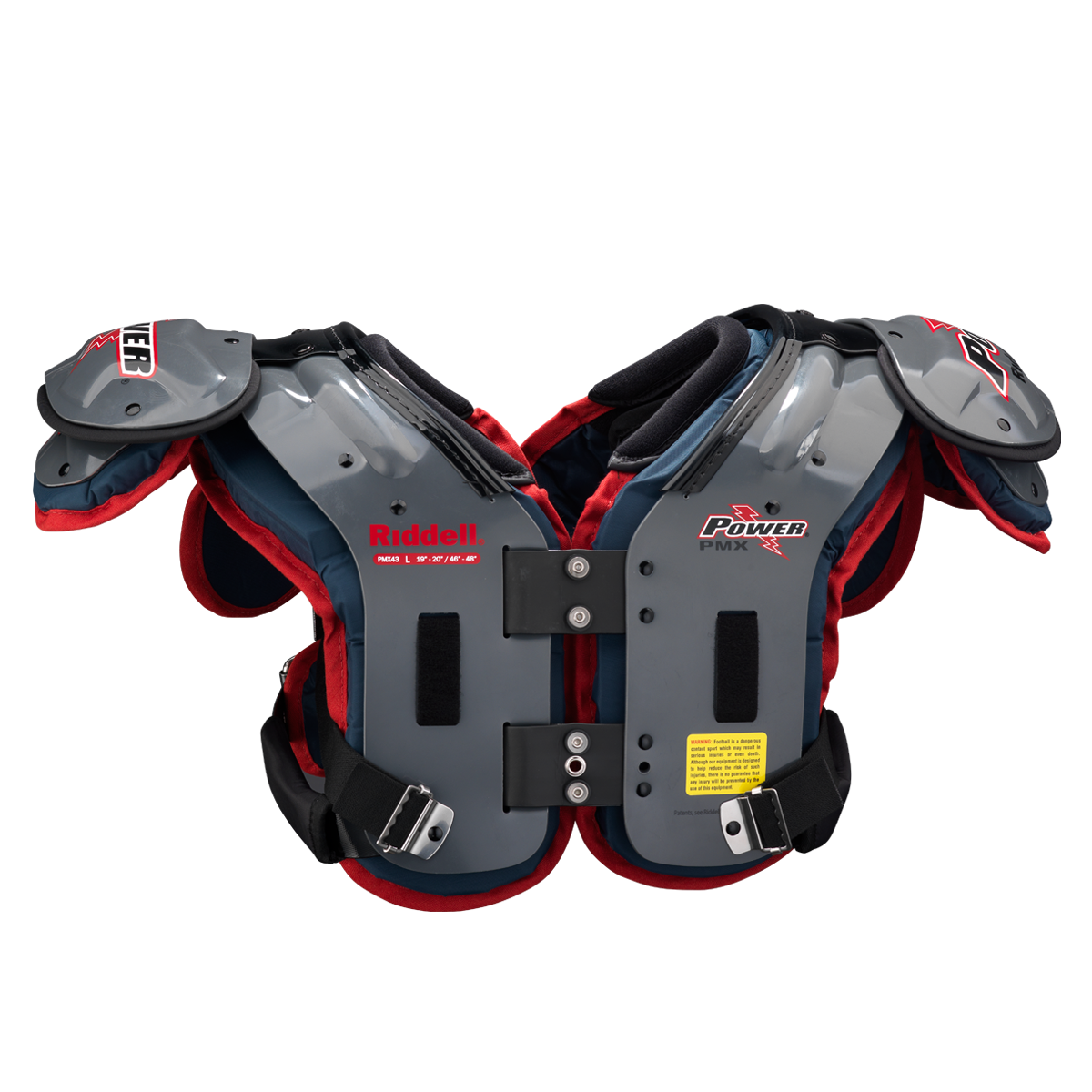 Riddell Custom Power PMX43 Custom Power PMX Varsity Shoulder Pads Open Catalogue