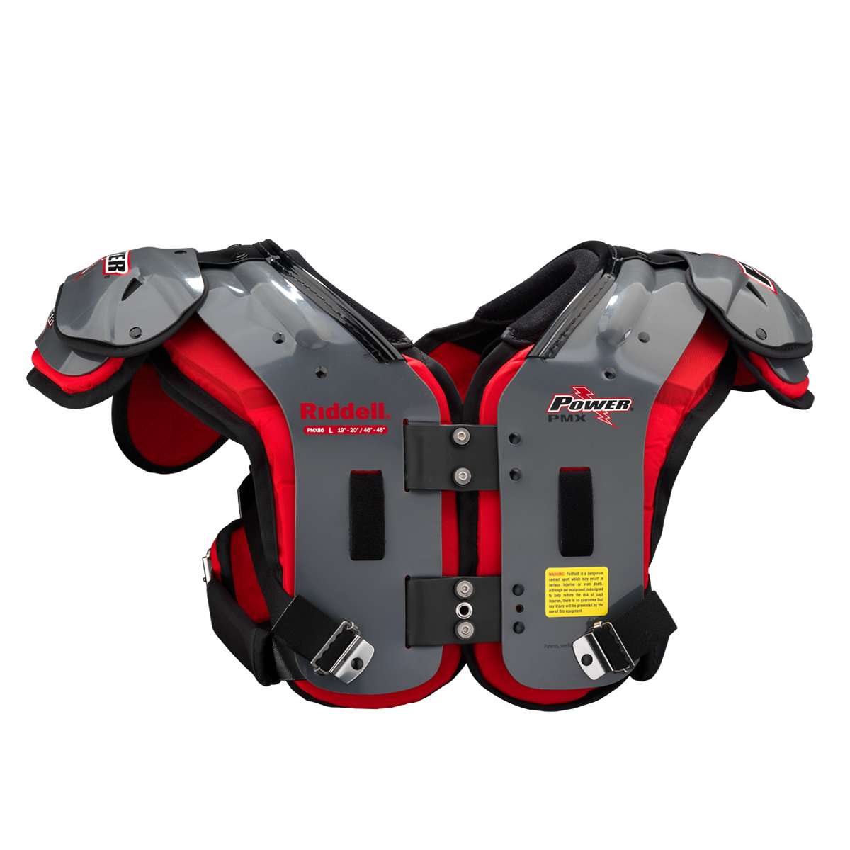 Riddell Custom Power PMX86 Custom Power PMX Varsity Shoulder Pads Open Catalogue