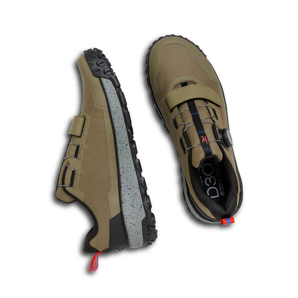 Ride Concepts Men’s Tallac Clip BOA® '24 Shoes Earth/Black
