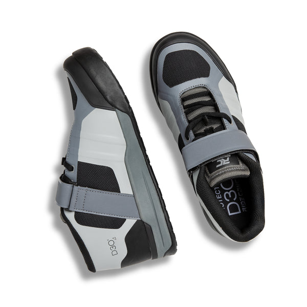 Ride Concepts Men's Transition Clip '23 Shoes Charcoal/Grey