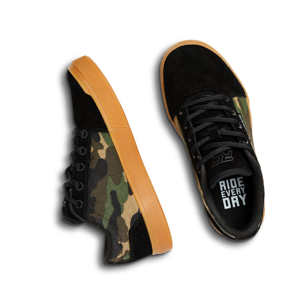 Ride Concepts Youth Vice '24 Shoes Camo/Black