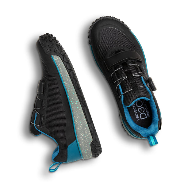Ride Concepts Women's Flume BOA® '24 Shoes Black/Tahoe Blue