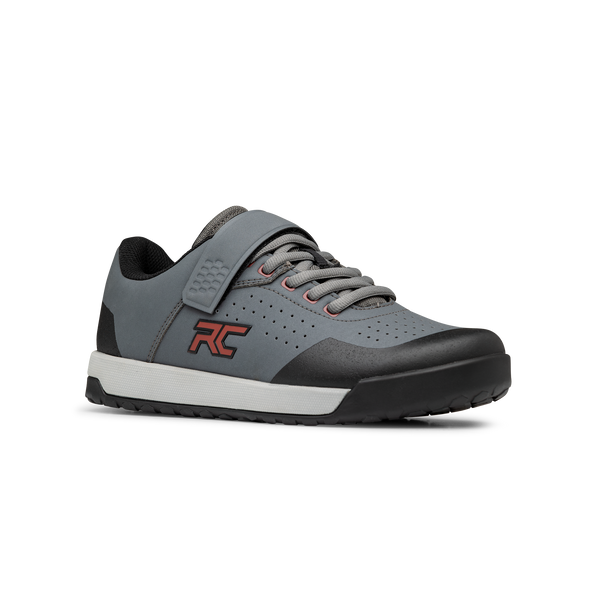 Ride Concepts Women's Hellion Clip '24 Shoes Charcoal/Manzanita