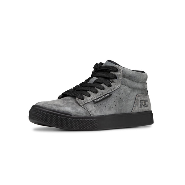 Ride Concepts Youth Vice Mid '24 Shoes Charcoal/Black