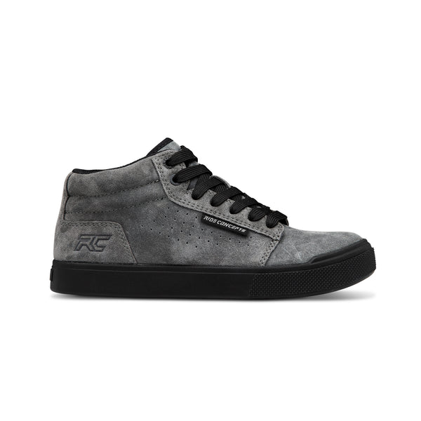 Ride Concepts Youth Vice Mid '24 Shoes Charcoal/Black