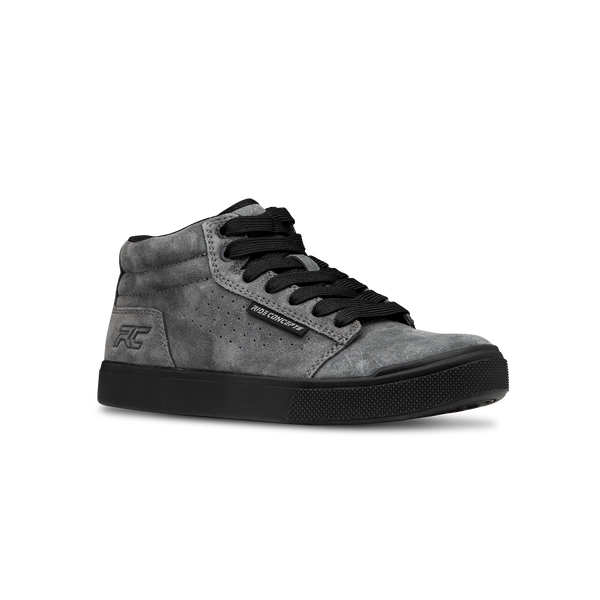Ride Concepts Youth Vice Mid '24 Shoes Charcoal/Black