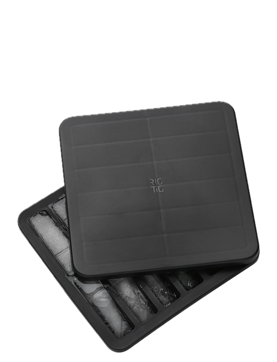 rig tig FREEZE-IT ice cube tray with lid H 2.5 cm