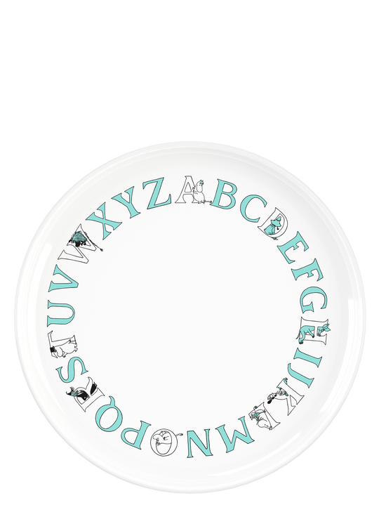 rig tig Moomin ABC plate Ø 20 cm