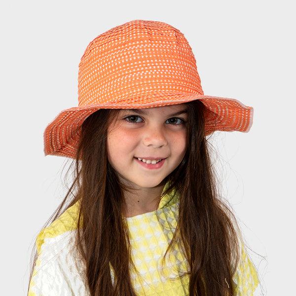 rigon headwear Cassie Bucket Cancer Council Lime/White