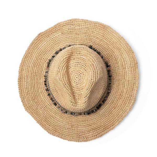 Rigon Headwear Castaway Handwoven Raffia Cowboy Before Dark