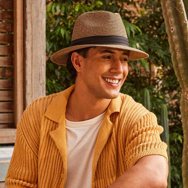 rigon headwear Christian Fedora Cancer Council Grey Combo