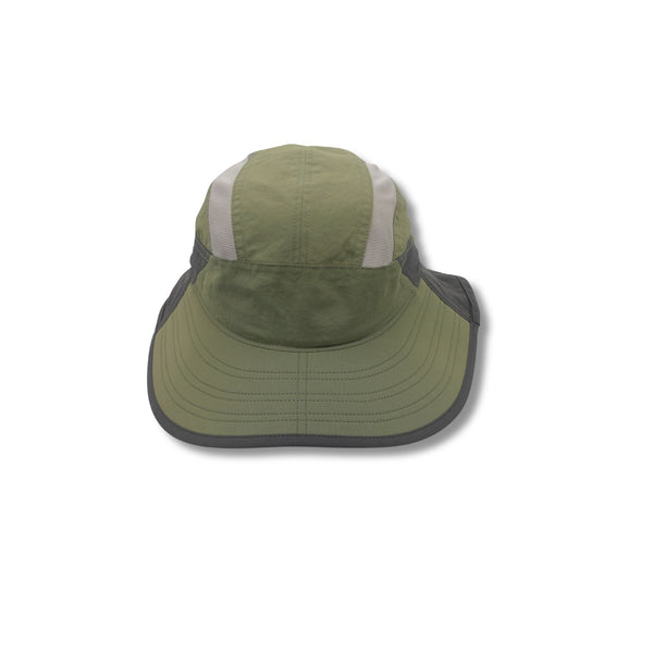 Rigon Headwear Dorian Bucket Cancer Council Green/Charcoal