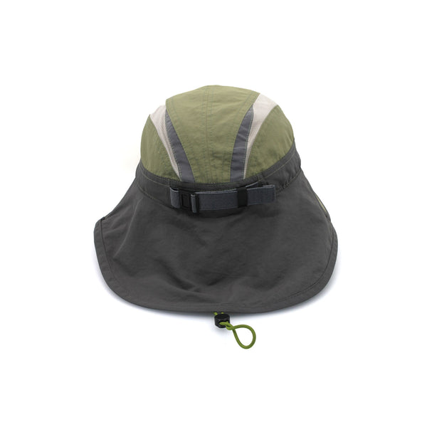 Rigon Headwear Dorian Bucket Cancer Council Green/Charcoal