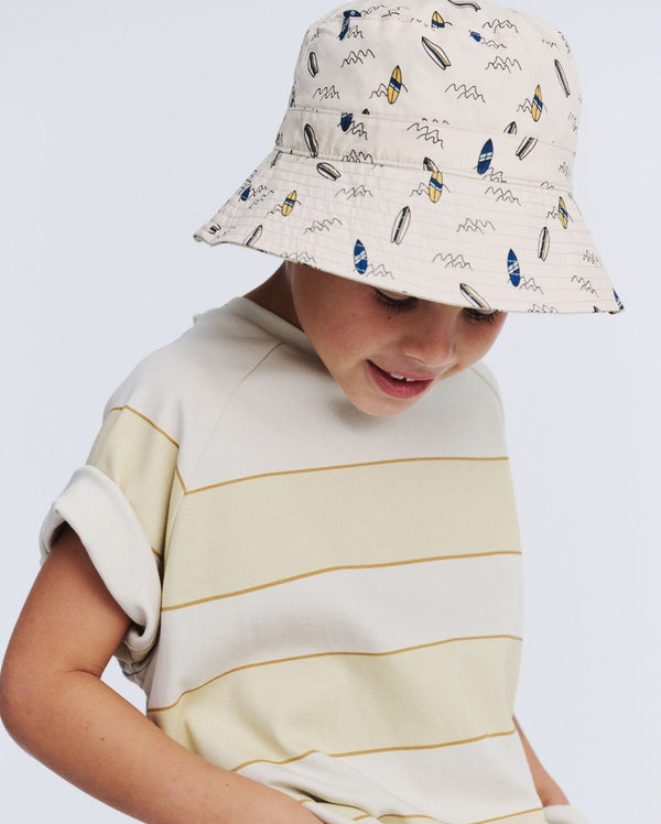 Rigon Headwear Gale Bucket Cancer Council Beige Surf