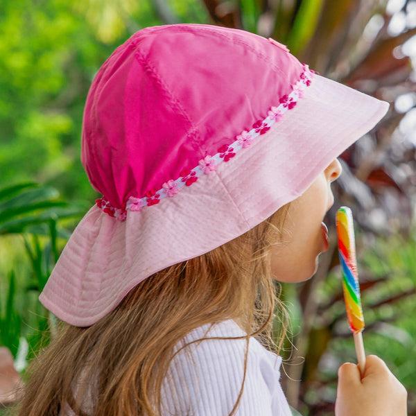 rigon headwear Gracie Sou'Wester Summer Living Baby Pink