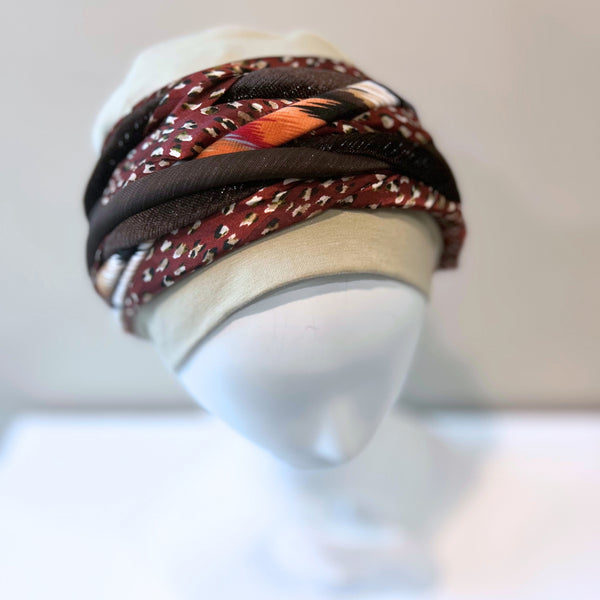 rigon headwear HOC Scarlett Boho Headband - Brown Mix Christine Headwear Brown Mix