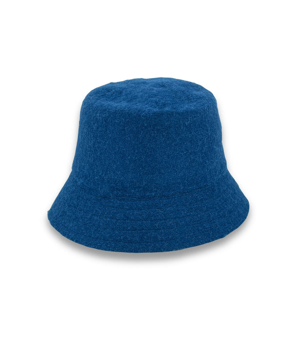 Rigon Headwear Isadora Wool Blend Bucket - Blue Autumn Daze Blue