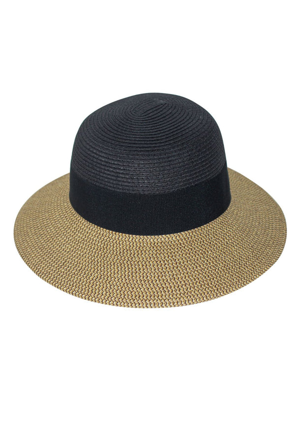 Rigon Headwear Jaclyn Bucket Cancer Council Ivory/Black