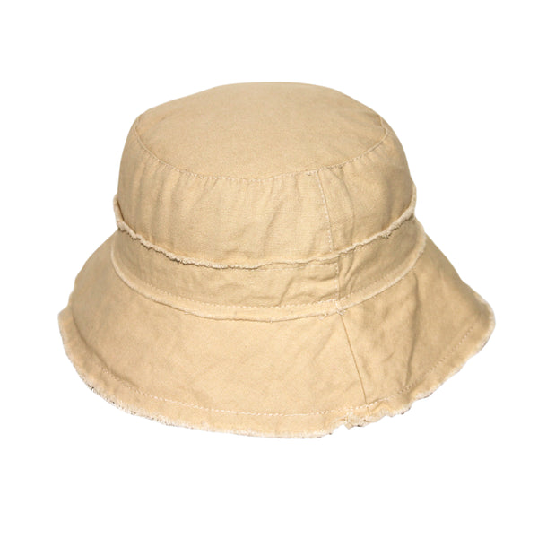 Rigon Headwear Jinja Cotton Bucket Cancer Council Khaki
