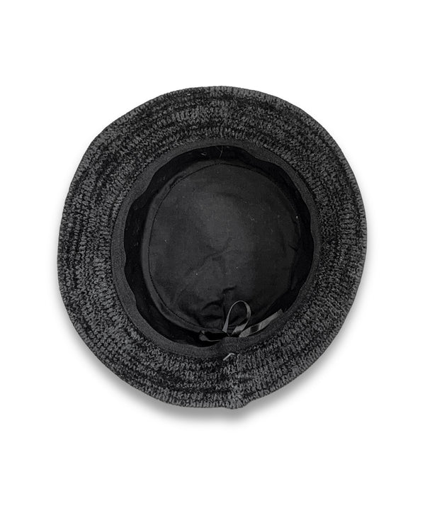 Rigon Headwear Jordan Angora Bucket- Black Autumn Daze Black