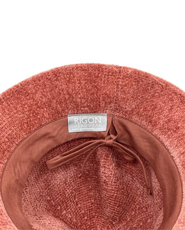 Rigon Headwear Kenya Cloche - Rosewood Autumn Daze Rosewood