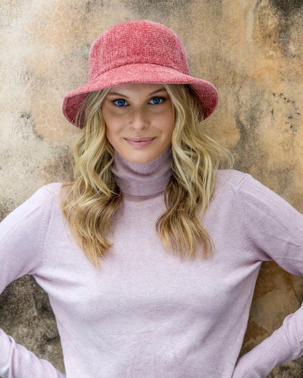 rigon headwear Kenya Cloche - Rosewood Autumn Daze Rosewood
