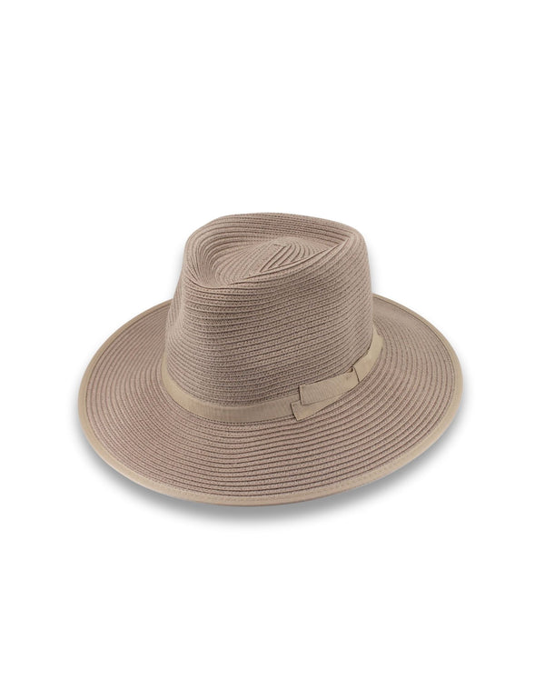 Rigon Headwear Linda Fedora Cancer Council Mix Camel