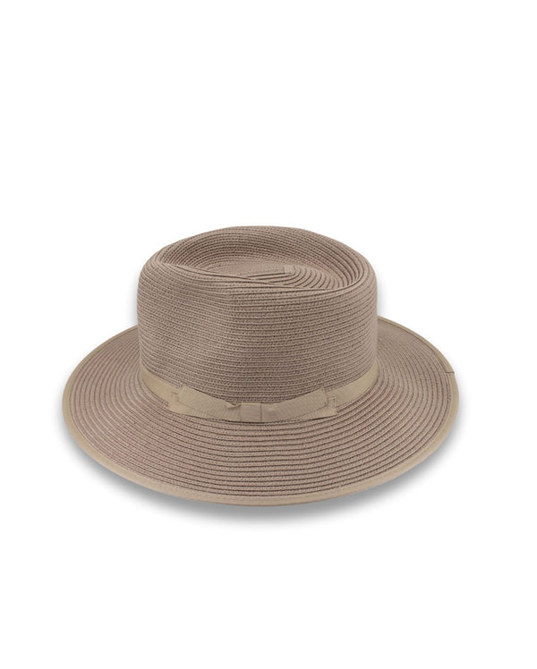 Rigon Headwear Linda Fedora Cancer Council Mix Camel