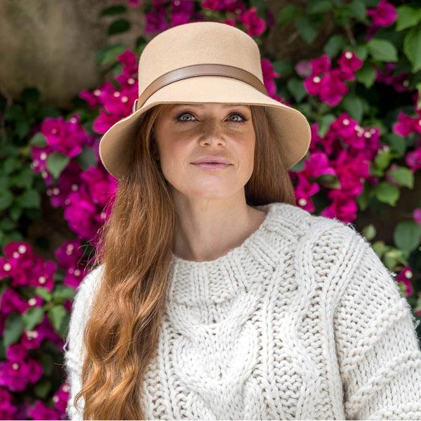 rigon headwear Madonna Bucket BD Winter Light Camel