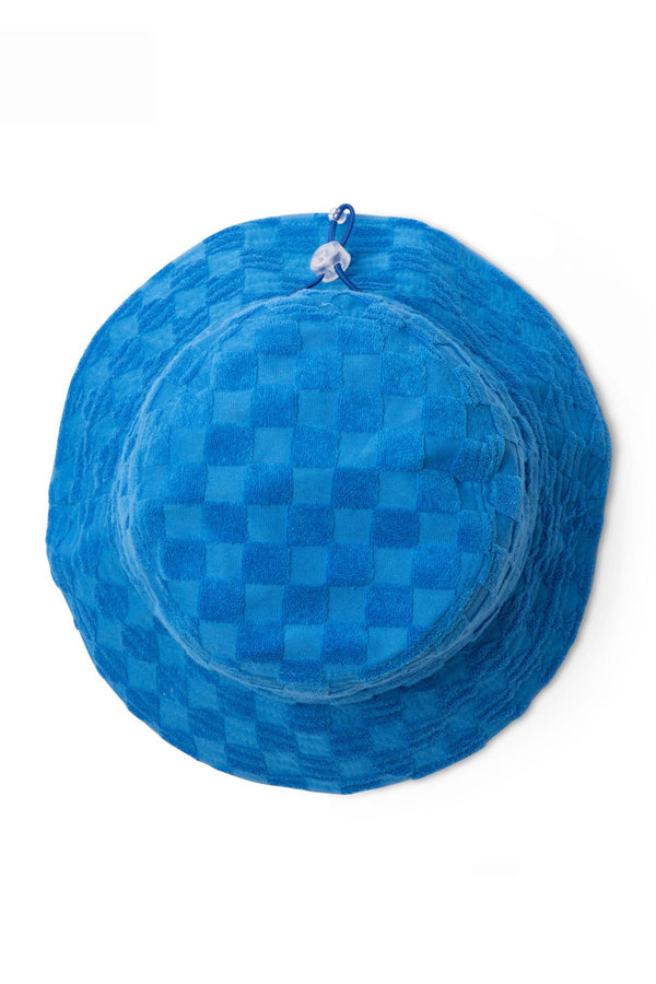 Rigon Headwear Mandurah Unisex Bucket Hat Cancer Council Royal Blue