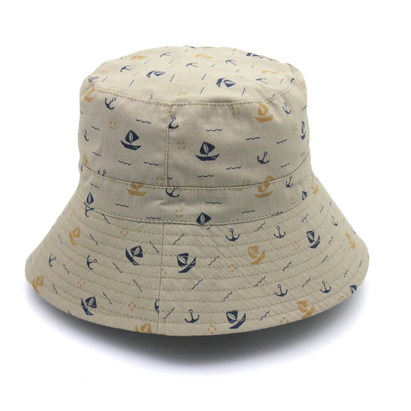 Rigon Headwear Mario Bucket Cancer Council Khaki Boats