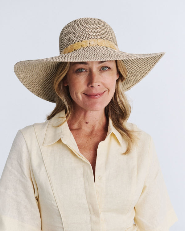 rigon headwear Melissa Capeline Cancer Council Mix Wheat