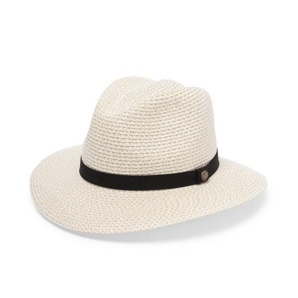 Rigon Headwear Outback Fedora Cancer Council Chocolate