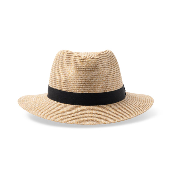 Rigon Headwear Pana-Mate Flexibraid® Fedora Before Dark Natural