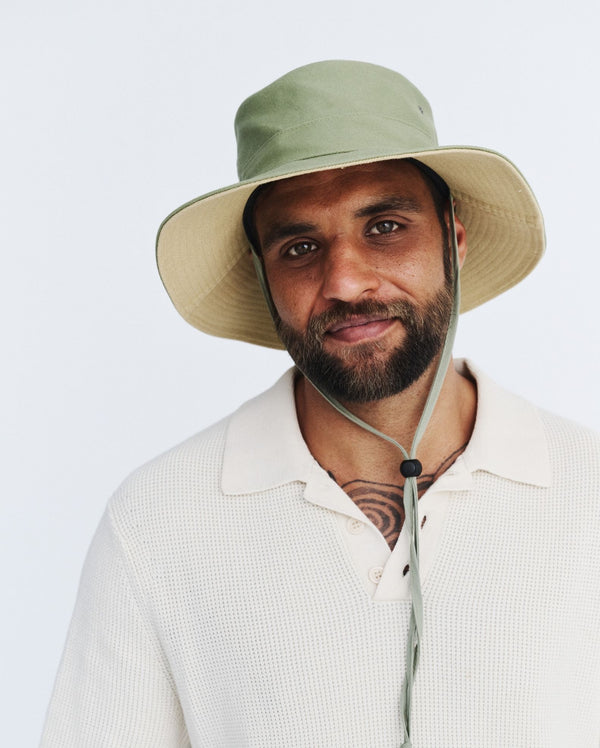 rigon headwear Alan Cricket Cancer Council