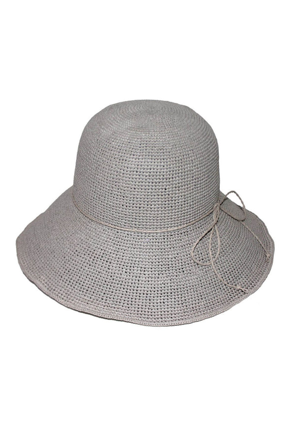 Rigon Headwear Ana Cloche Summer Living Grey