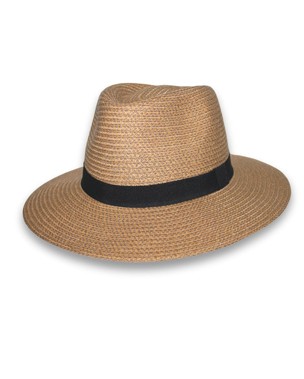 Rigon Headwear Apache Fedora Summer Living Caramel
