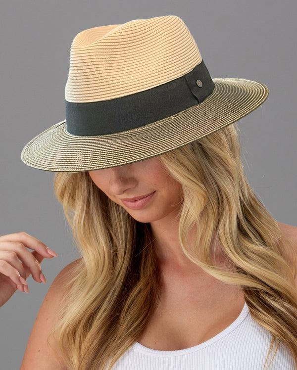 Rigon Headwear Bangalow Fedora Summer Living Olive