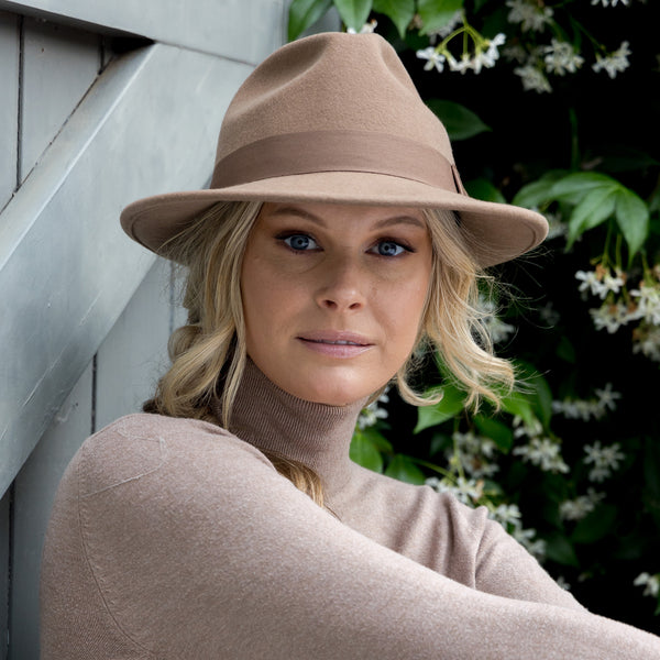 Rigon Headwear Bolivar Fedora Autumn Daze Navy