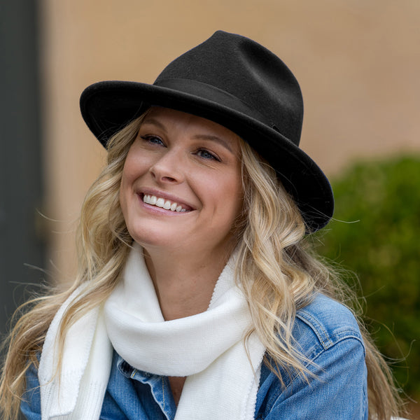 Rigon Headwear Bolivar Fedora Autumn Daze Navy