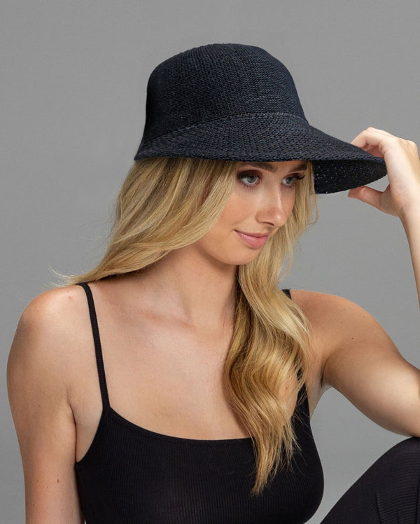 rigon headwear Carley Cap Summer Living Black rigon headwear Carley Cap Summer Living Black